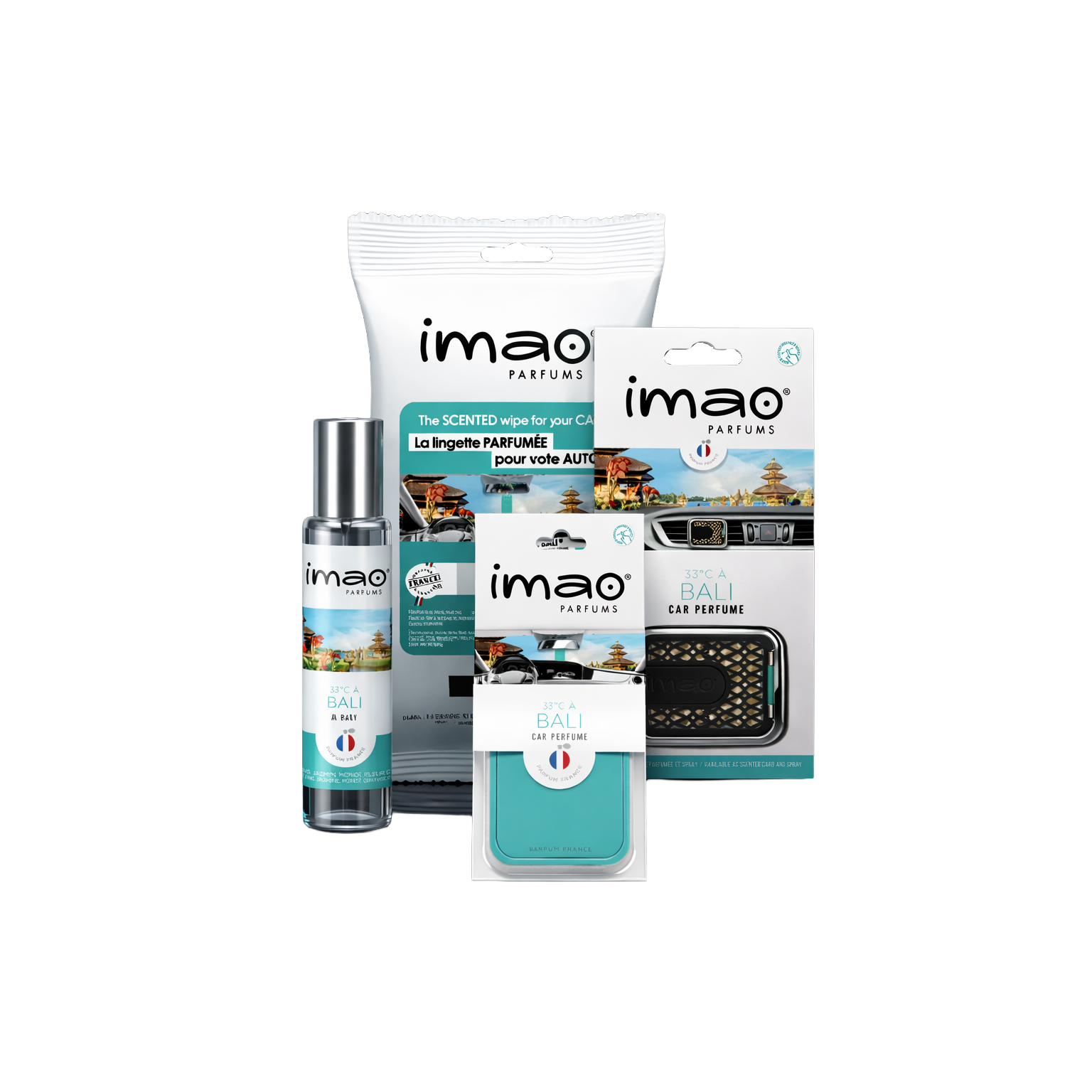 Zestaw zapachów samochodowych 33 A Bali IMAO